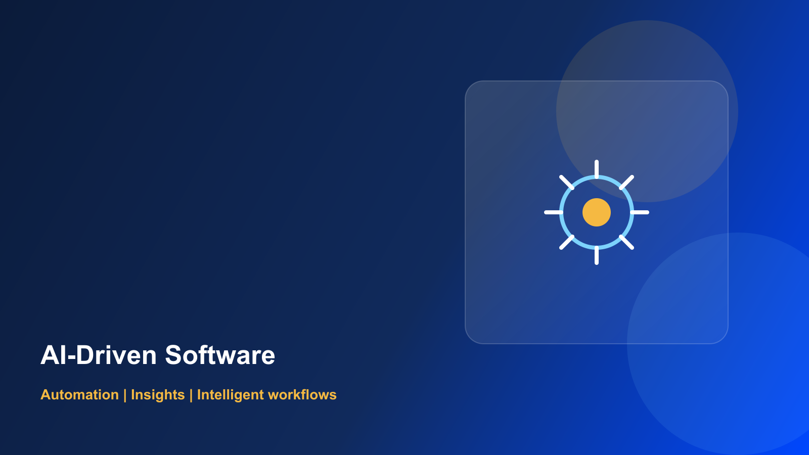 AI-Driven Software Development Company visual