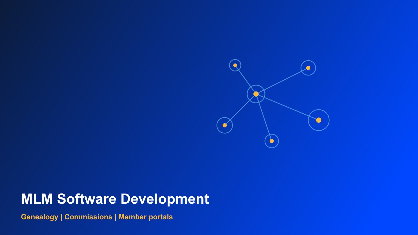 MLM Software Development service